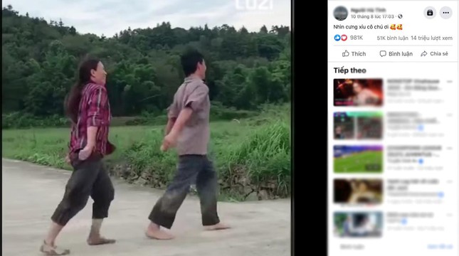 Clip cặp đôi nông dân nhảy điệu Shuffle ghép nhạc Việt gây 'bão' mạng xã hội