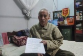 Cụ ông 100 tuổi làm đơn kêu cứu vì bị hàng xóm đập phá nhà