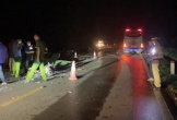 3 người đi xe máy tử xong sau va chạm với xe khách trên quốc lộ 6