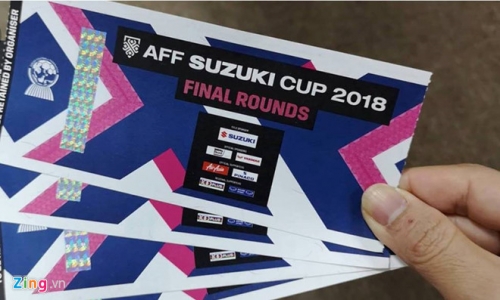 vé trận chung kết AFF cup 2018