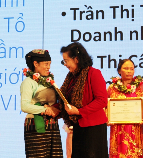 chúc mừng thành công của chị Trần Thị Thân
