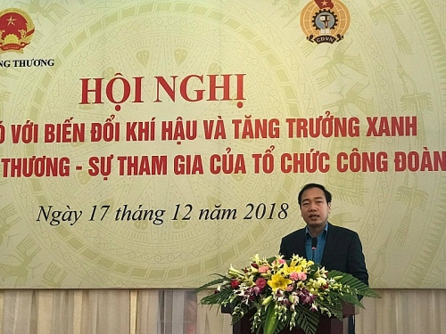 Chủ tịch Công đoàn Công thương Việt Nam Trần Quang Huy 