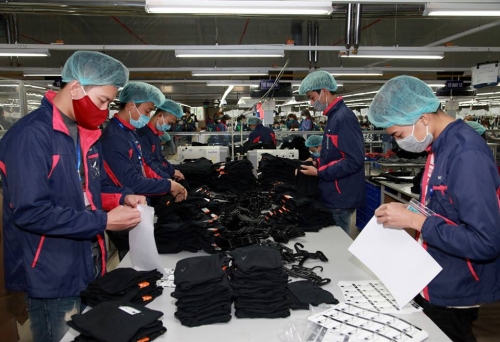 Lao động tại doanh nghiệp dệt may Thái Nguyên