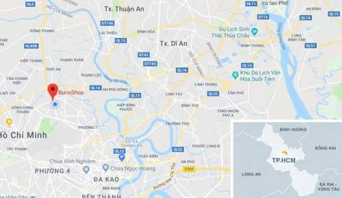 Hẻm 434 Phạm Văn Chiêu nơi xảy ra vụ tai nạn