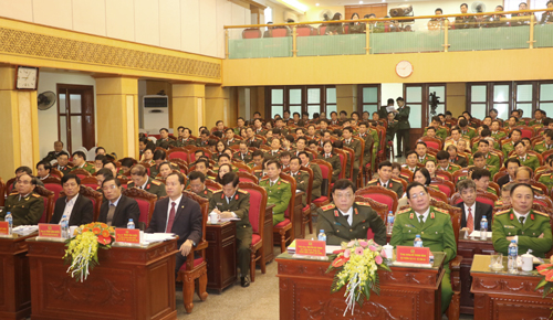 Công an tỉnh Thanh Hoá tổ chức Hội nghị tổng kết công tác năm 2018, triển khai nhiệm vụ 2019.