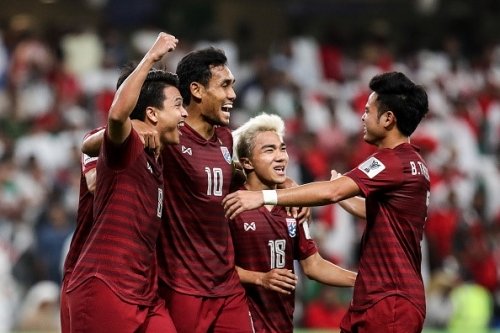 Đội tuyển Thái Lan nhận thưởng khủng khi qua vòng bảng Asian Cup 2019.Ảnh: Internet