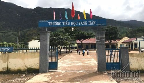Trường Tiểu học Yang Hăn nơi bà Vũ Thị Sơn làm hiệu trưởng