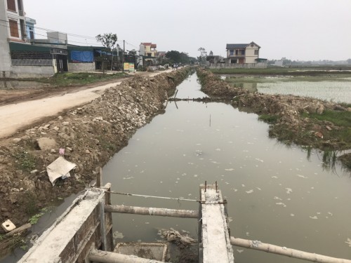 Công trình nâng cấp trạm bơm và hệ thống kênh cấp, kênh tưới chính trạm bơm cầu Trào xã Quảng Phong, huyện Quảng Xương 