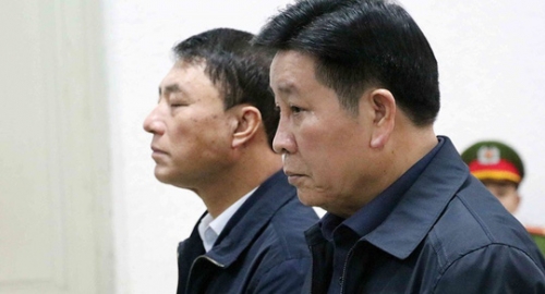 Hai cựu thứ trưởng Bộ Công an Bùi Văn Thành và Trần Việt Tân