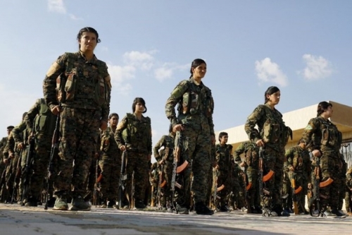 Lực lượng người Kurd tại Syria. Ảnh: AFP.