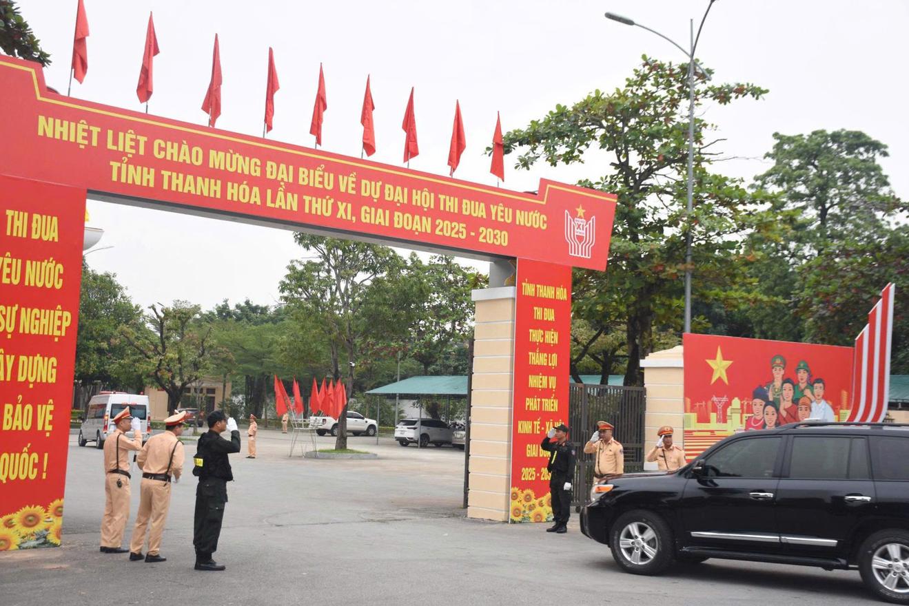 Công an Thanh Hóa đảm bảo an ninh, an toàn Đại hội thi đua yêu nước lần thứ XI