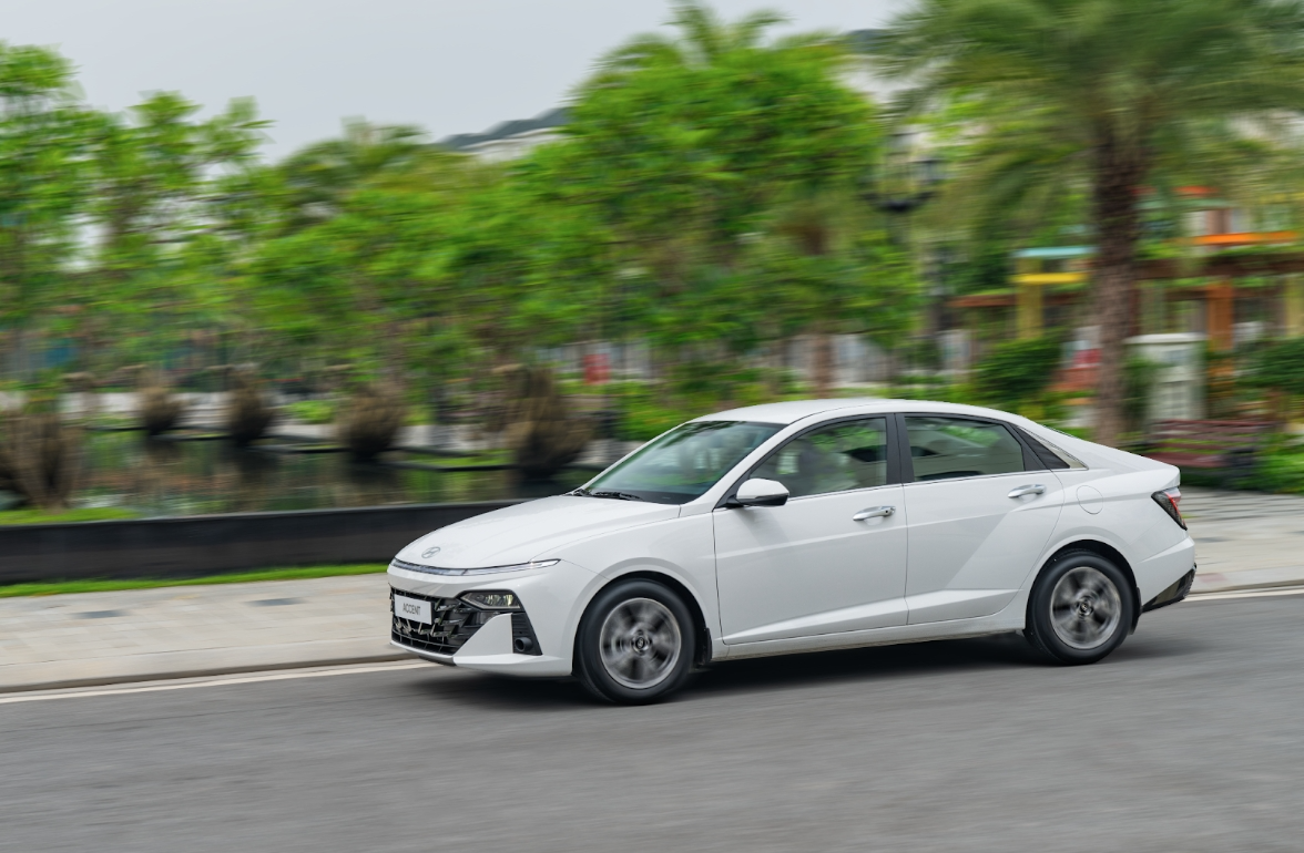Hyundai Accent - Mẫu sedan cỡ B có thiết kế đẹp hàng đầu tại Việt Nam