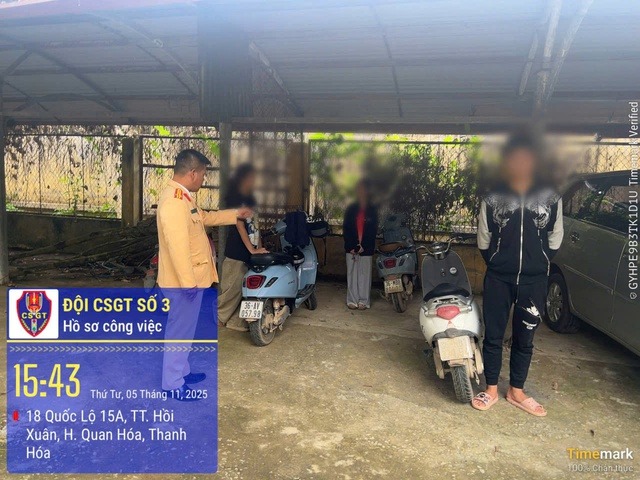 CSGT Thanh Hóa tổng kiểm tra, phát hiện 1.573 học sinh không đủ điều kiện lái xe