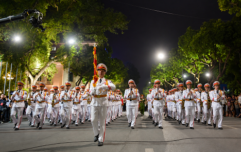 Đặc sắc chương trình quân nhạc và diễu hành đường phố tại Thanh Hóa