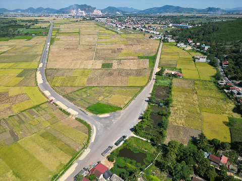 Thanh Hóa: Tuyến đường 200 tỷ đồng nối trung tâm đô thị Bồng với quốc lộ 217 sẵn sàng cán đích
