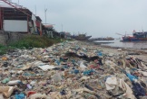 Ngập tràn rác thải tại bờ biển Hậu Lộc