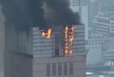 Cháy lớn tại chung cư Trung Quốc, 5 người tử vong.