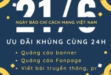 Rộn ràng khuyến mãi tháng 6 cùng 24h Online