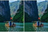 Hà Giang khôi phục tàu chở du khách thăm sông Nho Quế