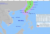 Bão số 5 vào Biển Đông, tâm bão mạnh cấp 16 giật trên cấp 17