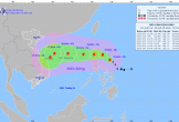 Bão Trà Mi giật cấp 11 đang tiến nhanh vào Biển Đông