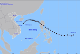 Bão số 9 đã suy yếu thành vùng áp thấp, tan dần trên Biển Đông