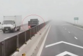 Chạy xe tải ngược chiều trên cao tốc trong sương mù, tài xế xe tải bị phạt 17 triệu đồng