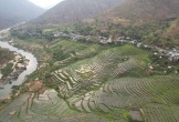 Ruộng bậc thang xanh mướt ở huyện biên cương Thanh Hóa