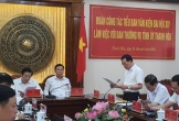 Đoàn Tiểu ban Văn kiện Đại hội XIV của Đảng làm việc với Tỉnh ủy Thanh Hóa