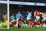 Man City thoát thua trước Arsenal ở phút bù giờ