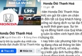 Honda Ôtô Thanh Hóa lên tiếng vụ lùm xùm báo giá lan truyền trên mạng xã hội