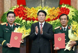 Hai Thứ trưởng Quốc phòng được thăng quân hàm thượng tướng