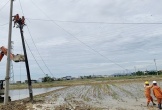 Thanh Hoá: Đã khắc phục hoàn toàn 19 cột điện đường dây 22kv bị gãy sau mưa dông