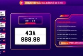 Lần đầu tiên đấu giá biển số xe ô tô với mức khởi điểm 'khủng' 500 triệu đồng