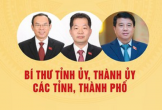 Chân dung 34 Bí thư tỉnh ủy, thành ủy