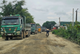 Tỉnh lộ 518 xuống cấp nghiêm trọng
