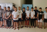 Gần 20 thanh niên tụ tập phóng xe máy đuổi chém người đi đường