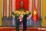 Chủ nhiệm Tổng cục Chính trị QĐND Việt Nam Trịnh Văn Quyết được thăng quân hàm Đại tướng