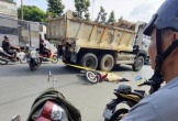 Rơi vào “điểm mù” của xe ben, 2 người phụ nữ thương vong