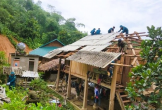 Bão số 3 chưa vào, hàng trăm nhà dân ở Thanh Hóa đã tốc mái, hư hỏng