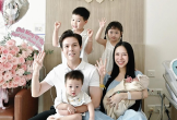Ái nữ đại gia Minh Nhựa tâm sự khi sinh con thứ 4 ở tuổi 26