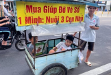 Xin giúp người cha nghèo bán vé số nuôi 3 đứa con nhỏ!