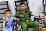 Thanh Hóa: Công an xã hiến m/á/u phục vụ cấp cứu, điều trị bệnh nhi