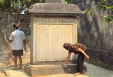 Trả lại giá trị di tích quốc gia cho hai bia đá cổ hơn 3 thế kỷ