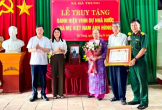 Truy tặng danh hiệu 'Bà mẹ Việt Nam Anh hùng' cho mẹ Đỗ Thị Niêm