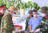 Lấy mẫu sinh phẩm 69 hài cốt liệt sĩ tại xã Hoa Lộc
