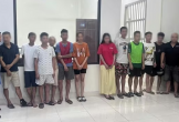 Đột kích nhà nghỉ, bắt quả tang nhóm đối tượng 'b;a;y l;ắ;c' tập thể
