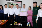 Bí thư Tỉnh ủy Thanh Hóa thăm, tặng quà người có công dịp 27.7